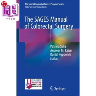 海外直订医药图书SAGES Manual of Colorectal Surgery 结肠直肠外科SAGES手册