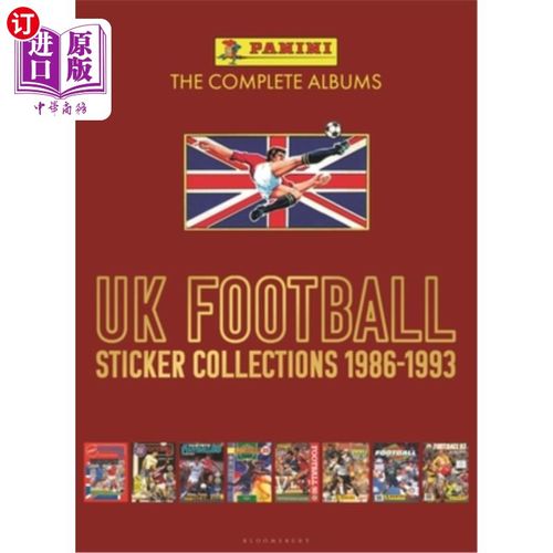 海外直订Panini UK Football Sticker Collections 1986-1993 (Volume Two) 帕尼尼英国足球贴纸系列1986-1993(第二卷)