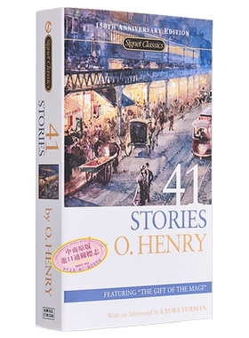 欧亨利 41篇小说 英文原版 Signet Classics 41 stories 世界三大短篇小说巨匠之一 美国生活的幽默百科书 O Henry【中商原版