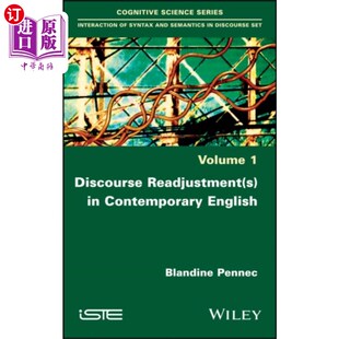 语篇调整 海外直订Discourse and Cont... 当代英语中 Adjustments adjustments