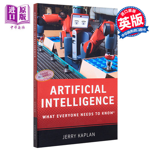 人工智能 英文原版 Artificial Intelligence: What Everyone Needs to Know Jerry Kaplan