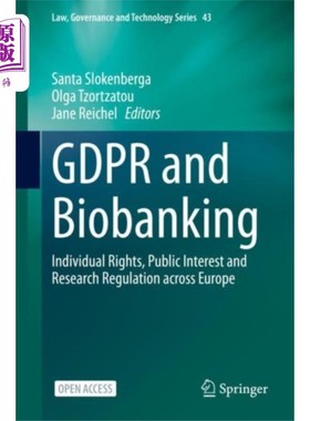 海外直订GDPR and Biobanking GDPR和生物银行