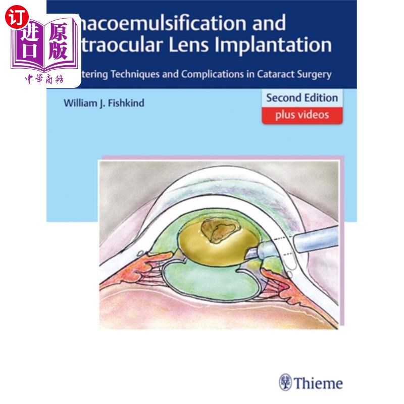 海外直订医药图书Phacoemulsification and Intraocular Lens Implant... 超声乳化及人工晶状体植入术