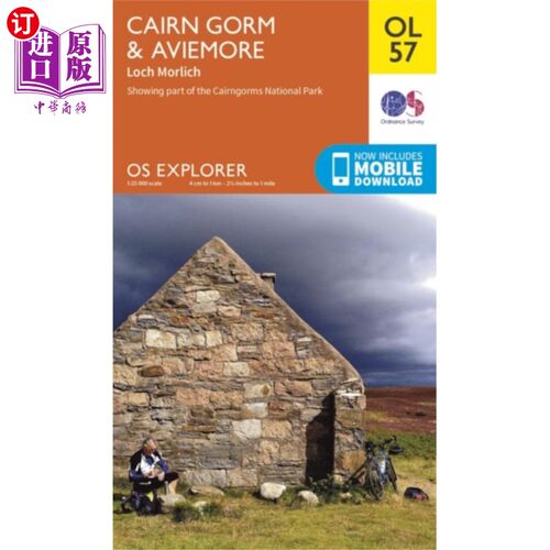 海外直订Cairn Gorm & Aviemore, Loch Morlich 凯恩·戈姆和阿维莫尔，莫里奇湖