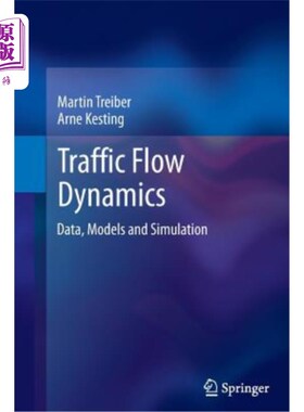 海外直订Traffic Flow Dynamics: Data, Models and Simulation 交通流动力学：数据、模型和模拟