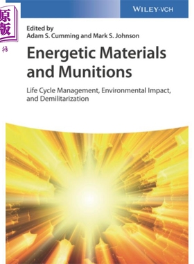 现货 精力充沛的材料与弹药 Energetic Materials And Munitions 英文原版 Adam Stewart Cumming【中商原版】