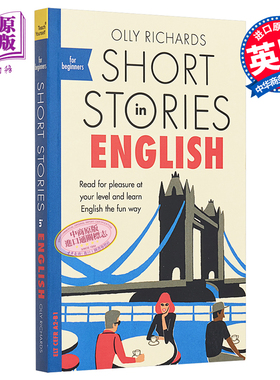 预售 适合初学者的英语短篇小说 英文原版 Short Stories in English for Beginner Olly Richards【中商原版】