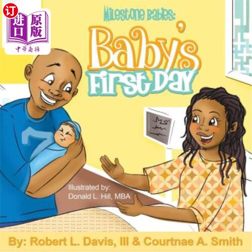 海外直订Milestone Babies: Baby's First Day 里程碑宝宝：宝宝的第一天