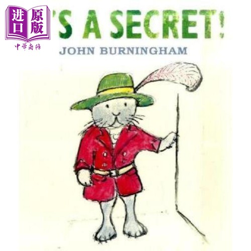 现货 It's a Secret 这是一个秘密 英文原版平装儿童绘本【中商原版】