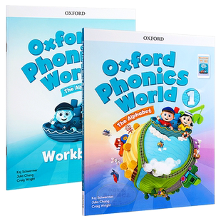 新版牛津自然拼读教材 Oxford Phonics World 1/2/3/4/5级别 牛津自然拼读世界 幼少儿英语零基础发音自然拼读phonics教材OPW教材