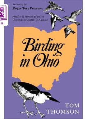 海外直订Birding in Ohio, Second Edition 俄亥俄州观鸟，第2版