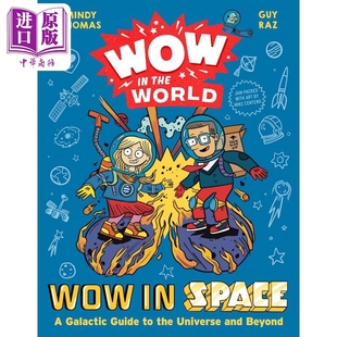 Space Beyond英文原版 太空奇妙世界 World 科普 and Galactic 中商原版 the Universe Wow 哇 Guide