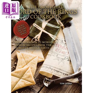 现货 指环王 食谱书 英文原版 Lord of the Rings The Unofficial Cookbook Tom Grimm【中商原版】