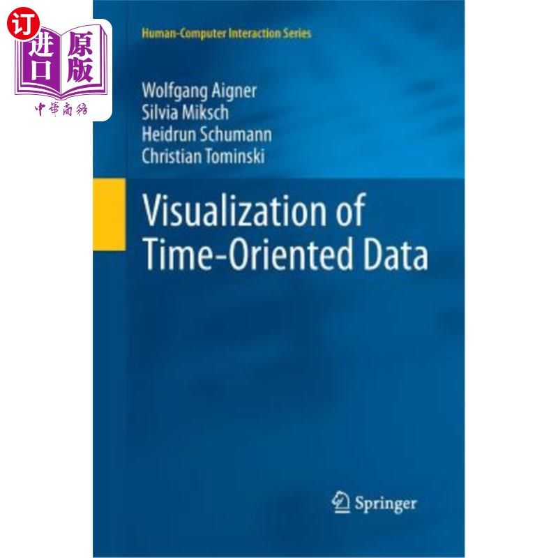 海外直订Visualization of Time-Oriented Data 面向时间的数据可视化