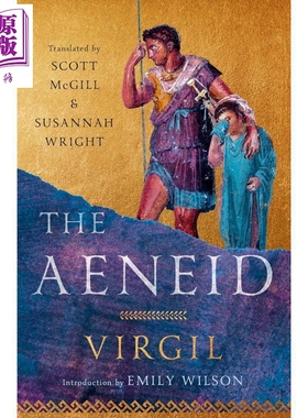 埃涅阿斯纪 英译本 抑扬格五音步 罗马建国史诗 The Aeneid 英文原版 Virgil【中商原版】