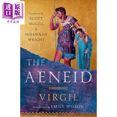 埃涅阿斯纪 英译本 抑扬格五音步 罗马建国史诗 The Aeneid 英文原版 Virgil【中商原版】