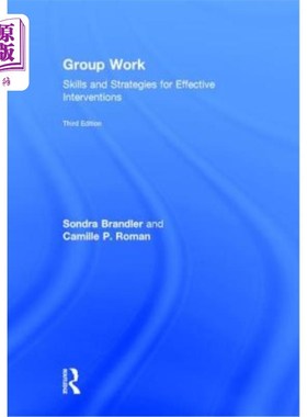 海外直订医药图书Group Work: Skills and Strategies for Effective Interventions 小组工作:有效干预的技巧和策略