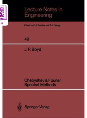 海外直订Chebyshev & Fourier Spectral Methods 切比雪夫&傅里叶谱方法