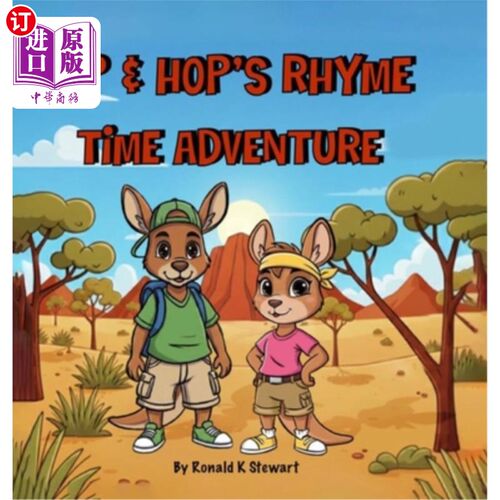 海外直订Hip and Hop's Rhyme Time Adventure: Quest for the magical boomerang Hip and Hop的押韵时间冒险：寻找神奇的回