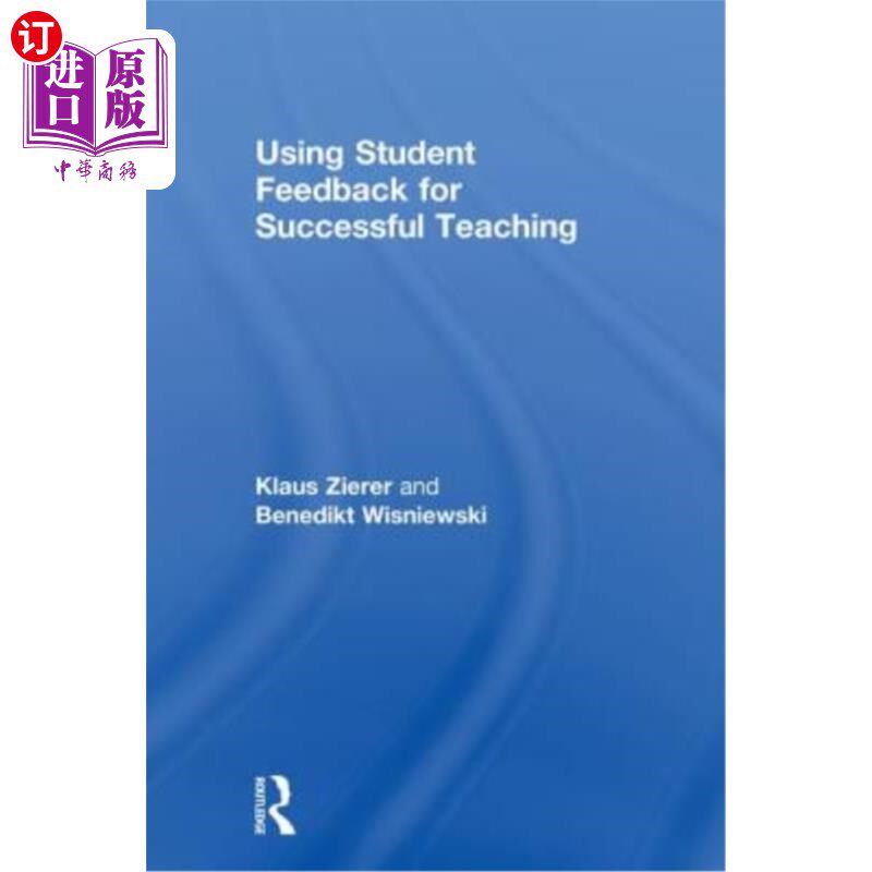 海外直订Using Student Feedback for Successful Teaching 利用学生反馈成功教学