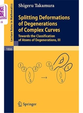 海外直订Splitting Deformations of Degenerations of Complex Curves: Towards the Classific