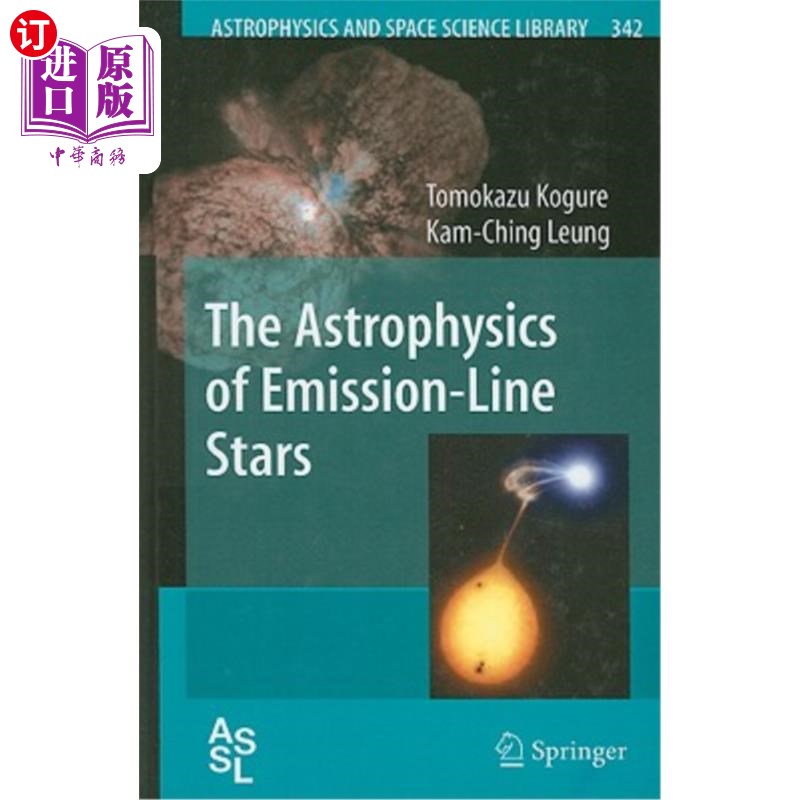 海外直订The Astrophysics of Emission-Line Stars 发射线恒星的天体物理学