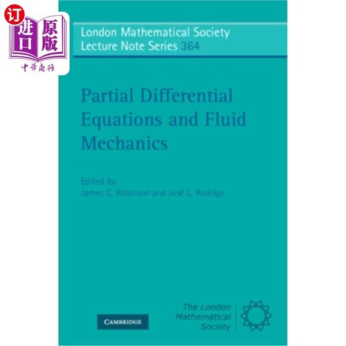 海外直订Partial Differential Equations and Fluid Mechanics 偏微分方程与流体力学