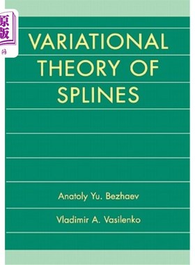 海外直订Variational Theory of Splines 样条变分理论