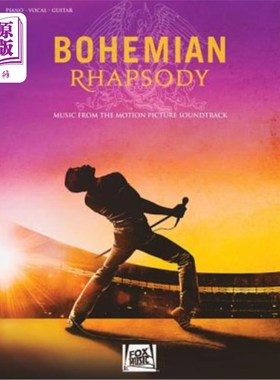 海外直订Bohemian Rhapsody: Music from the Motion Picture Soundtrack 波西米亚狂想曲：电影原声带中的音乐