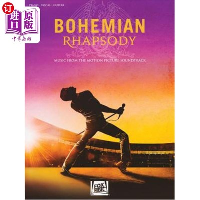 海外直订Bohemian Rhapsody: Music from the Motion Picture Soundtrack 波西米亚狂想曲：电影原声带中的音乐