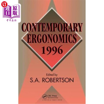 海外直订Contemporary Ergonomics 1996 当代人体工程学1996