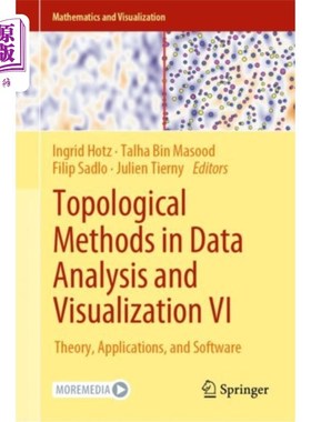 海外直订Topological Methods in Data Analysis and Visuali... 数据分析与可视化中的拓扑方法