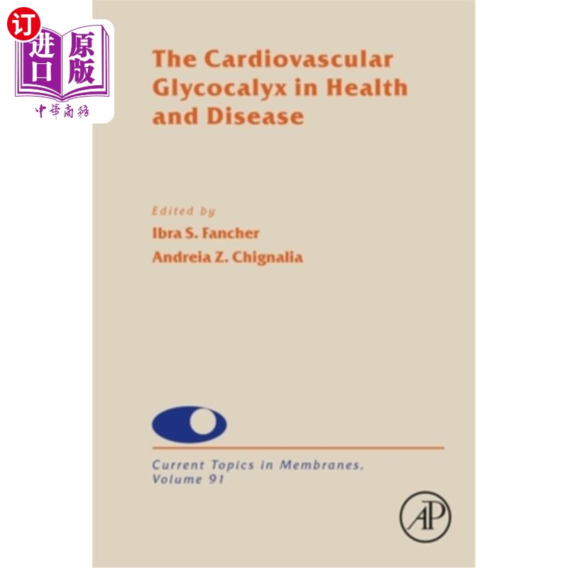 海外直订The Cardiovascular Glycocalyx in Health and Disease: Volume 91 健康与疾病中的心血管糖萼:第91卷