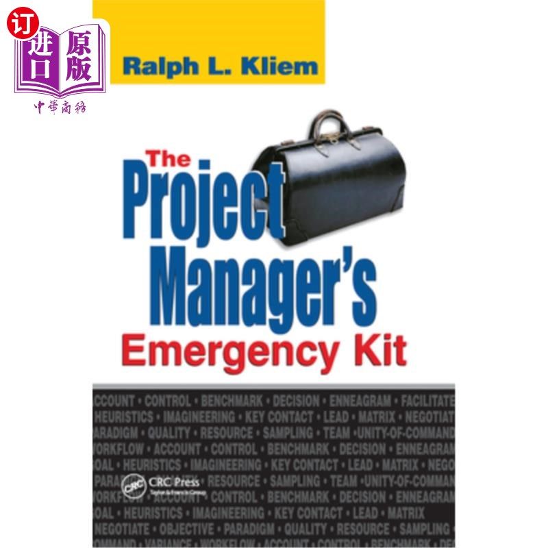 海外直订The Project Manager's Emergency Kit 项目经理的应急工具箱