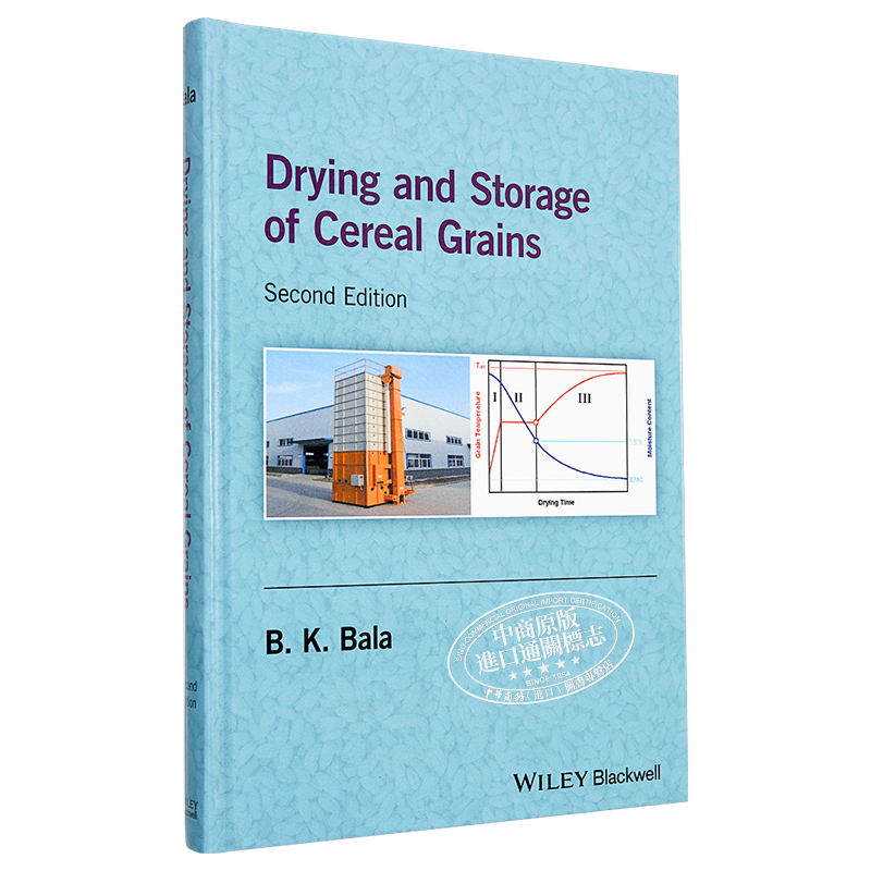 现货 谷物干燥与储存 第2版 Drying And Storage Of Cereal Grains 2Nd Edition B Bala 英文原版【中商原版】 Wiley