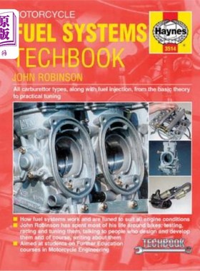 海外直订Motorcycle Fuel Systems Techbook: All Carburettor Types, Along with Fuel Injecti 摩托车燃料系统技术手册:所