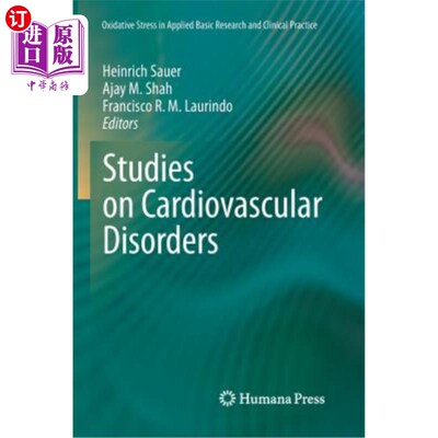 海外直订医药图书Studies on Cardiovascular Disorders 心血管疾病的研究