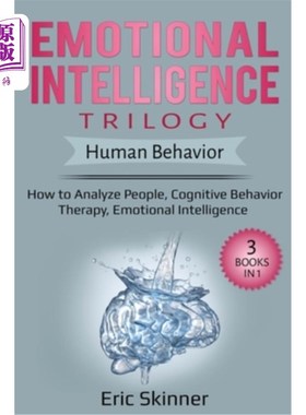 海外直订医药图书Emotional Intelligence Trilogy - Human Behavior: How to Analyze People, Cognitiv 情绪智力三部曲-人
