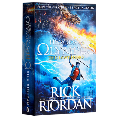 奥林匹斯英雄系列1：失落的英雄 英文原版 Heroes of Olympus The Lost Hero 失落的名将