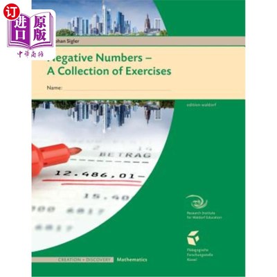 海外直订Negative Numbers: A Collections of Exercises for Students 负数：学生练习集
