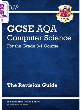 英国原版CGP教辅 New GCSE Computer Science AQA Revision Guide 新版GCSE计算机科学AQA修订指南【中商原版】