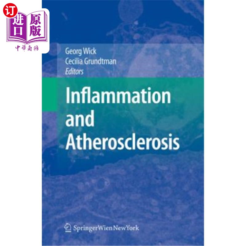 海外直订医药图书Inflammation and Atherosclerosis 炎症和动脉粥样硬化
