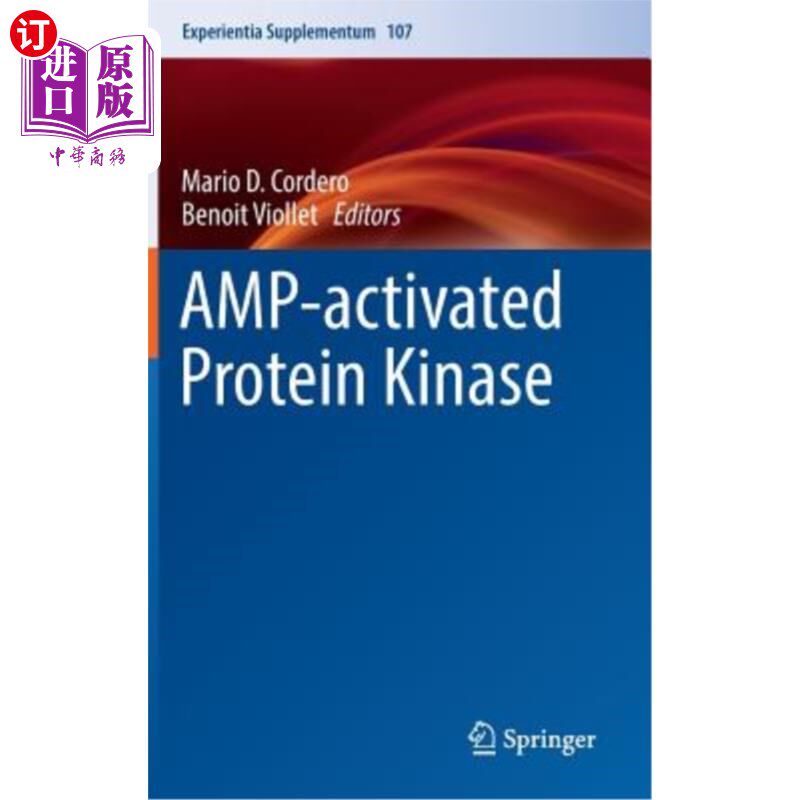 海外直订医药图书Amp-Activated Protein Kinase Amp活化蛋白激酶