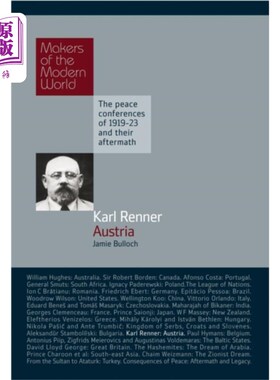 海外直订Karl Renner: Austria 卡尔·雷纳:奥地利