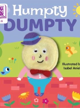 海外直订Humpty Dumpty: Finger Puppet Book: Board Book with Finger Puppet 汉普蒂Dumpty：手指木偶书：板书与手指木偶