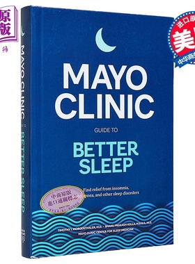 梅奥诊所改善睡眠指南 缓解失眠和睡眠障碍 Mayo Clinic Guide to Better Sleep 英文原版 Timothy Morgenthaler【中商原版】