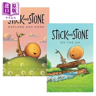 and 桥梁漫画 中商原版 进口图书故事图画书图像小说 Explore 棍子与石头2册 Stone More the 英文原版 Stick