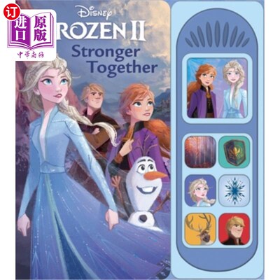 海外直订Disney Frozen 2: Stronger Together 迪士尼冰雪奇缘2:一起坚强