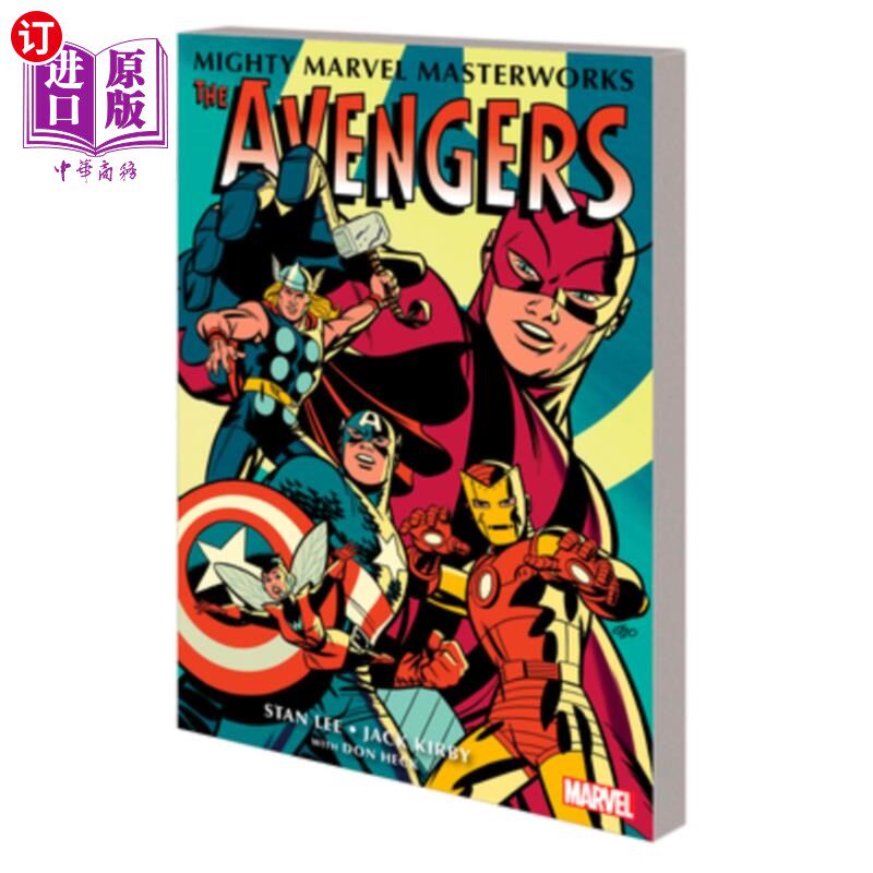 海外直订Mighty Marvel Masterworks: The Avengers Vol. 1 - The Coming of the Avengers 伟大的漫威杰作:复仇者联盟第1卷:
