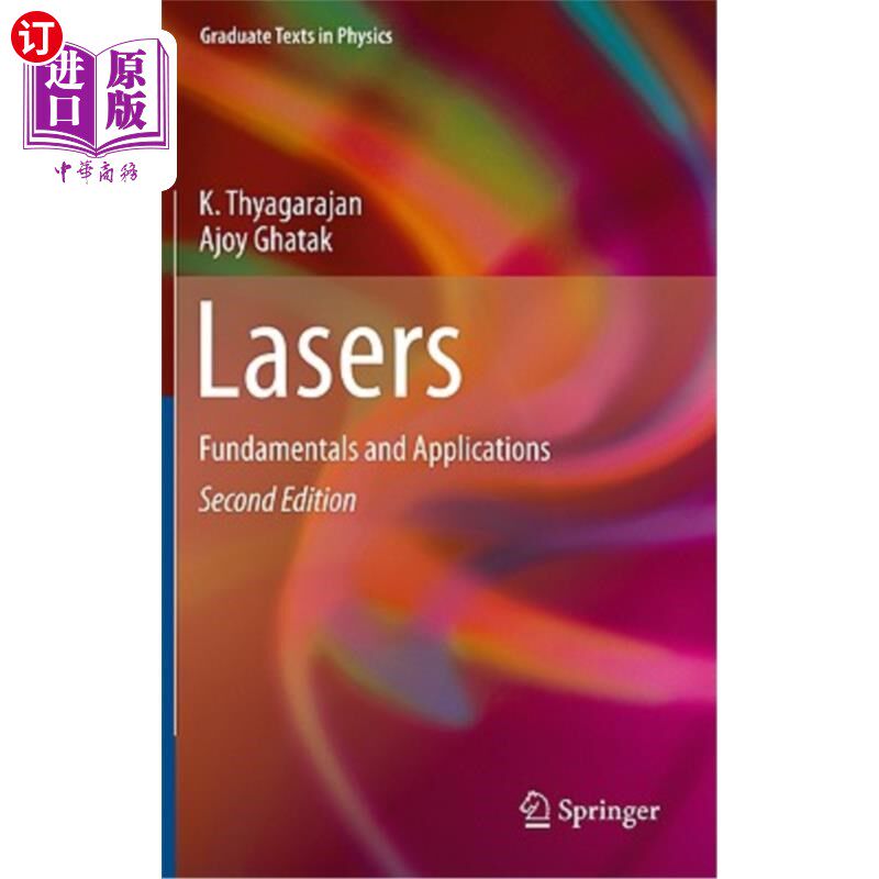 海外直订Lasers: Fundamentals and Applications 激光:基础和应用